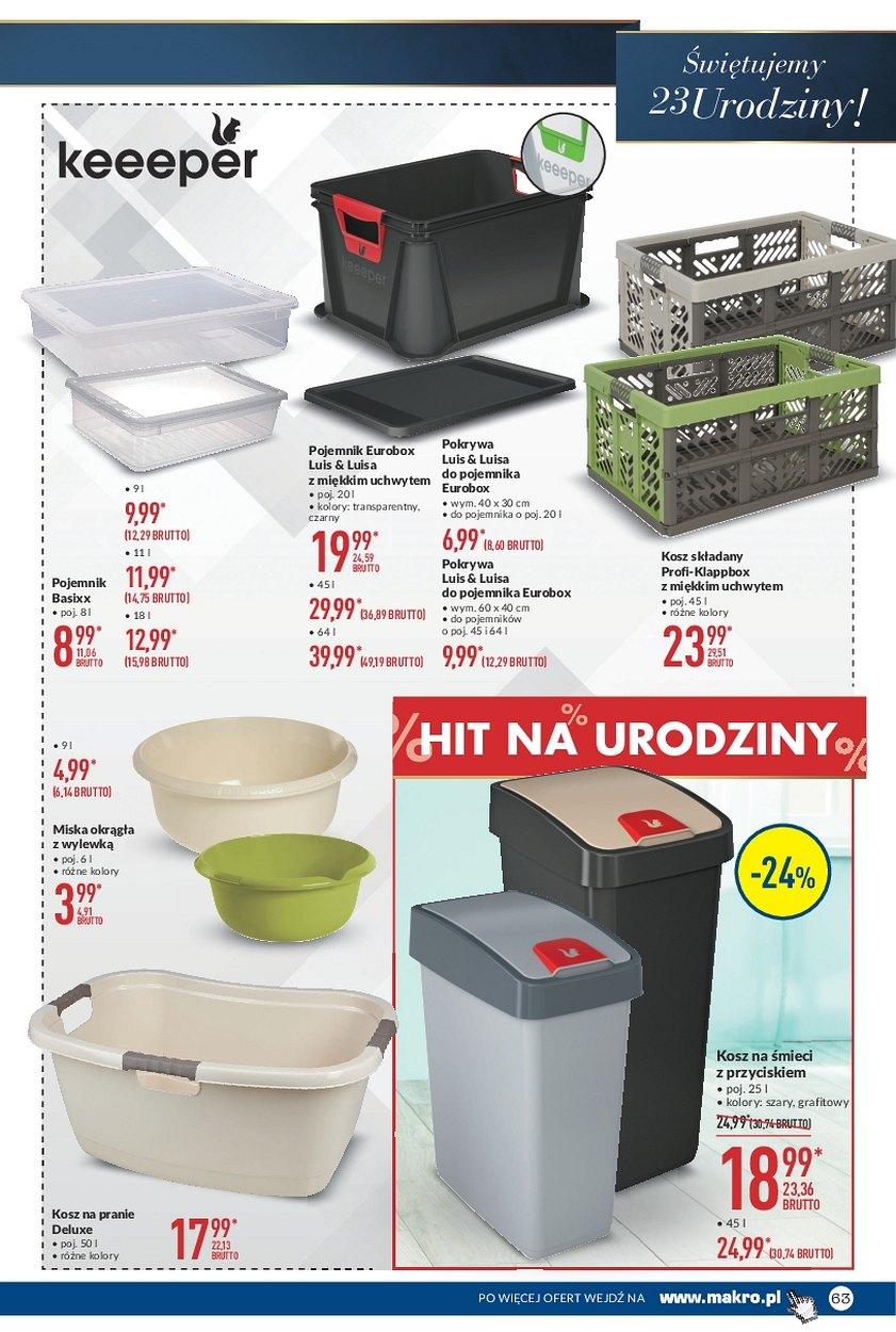 Gazetka promocyjna MAKRO do 23/10/2017 str.63