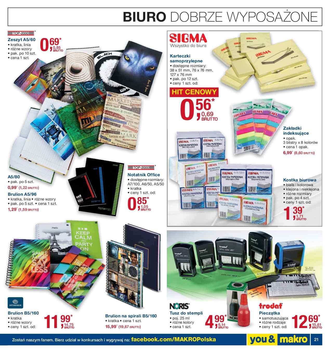 Gazetka promocyjna MAKRO do 18/01/2016 str.21