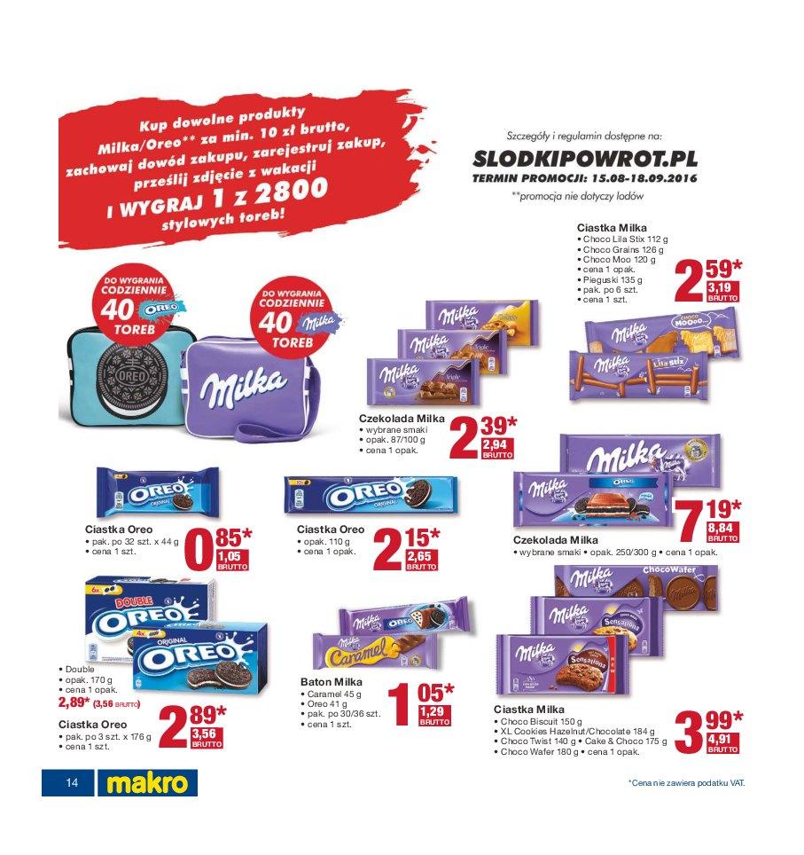 Gazetka promocyjna MAKRO do 29/08/2016 str.14