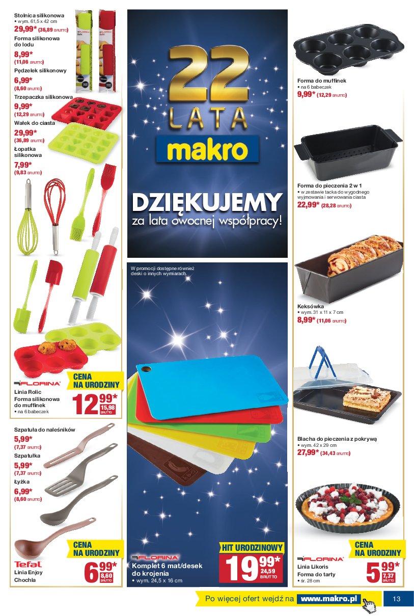 Gazetka promocyjna MAKRO do 07/11/2016 str.13