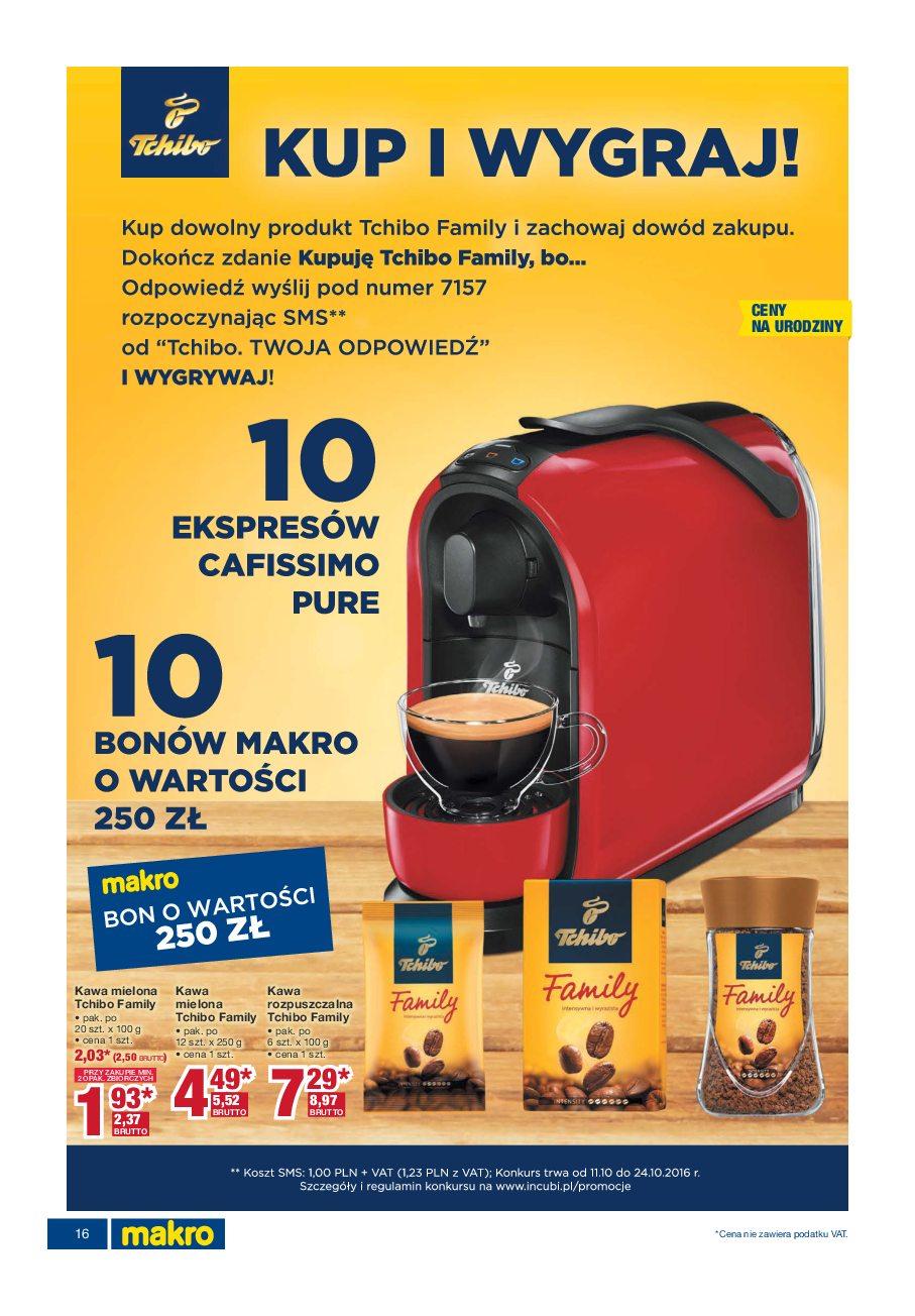 Gazetka promocyjna MAKRO do 24/10/2016 str.16