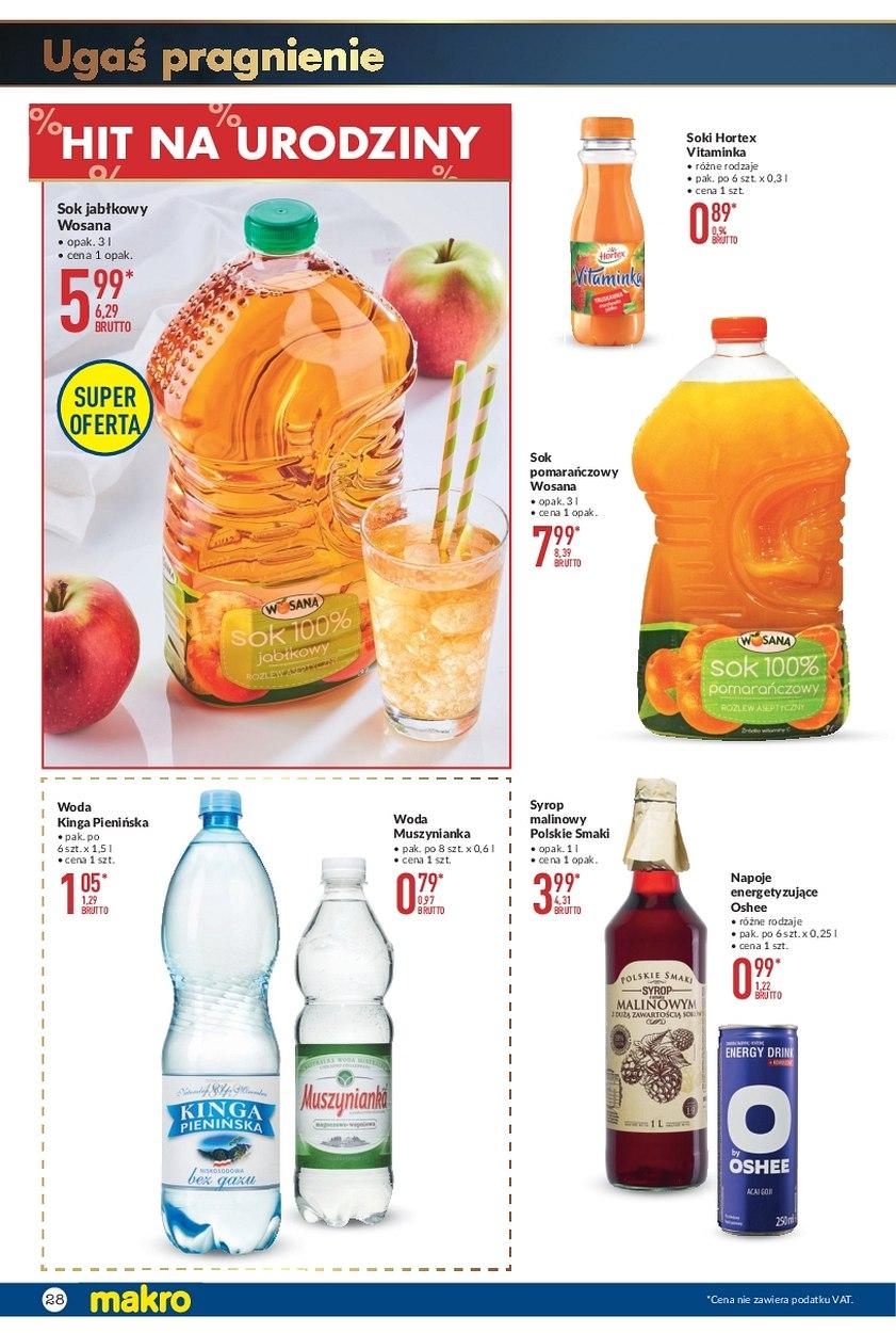 Gazetka promocyjna MAKRO do 23/10/2017 str.28