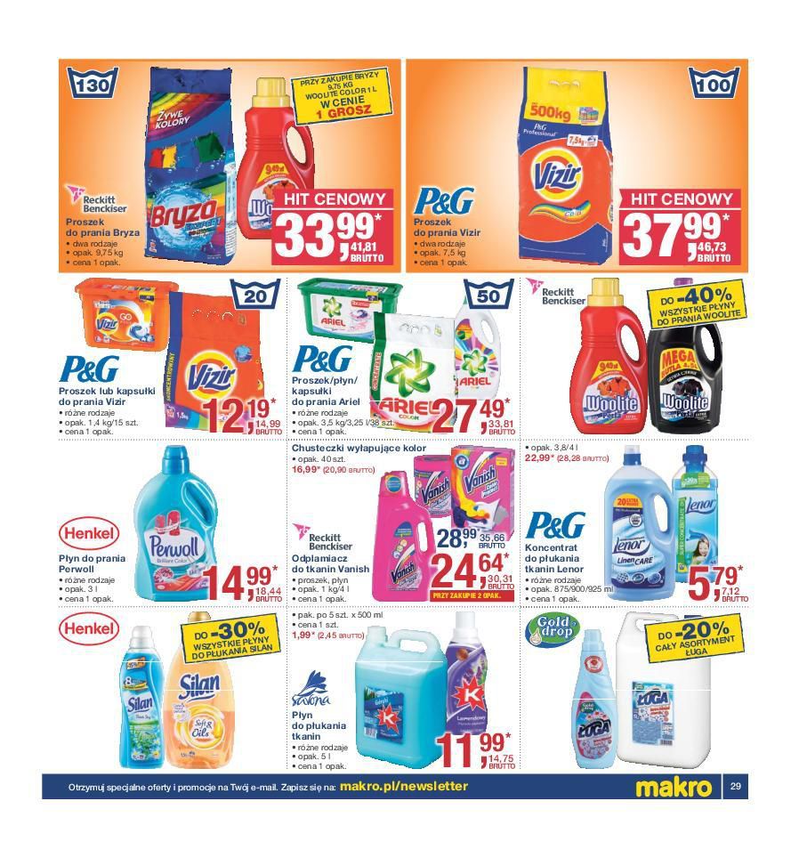 Gazetka promocyjna MAKRO do 25/04/2016 str.29