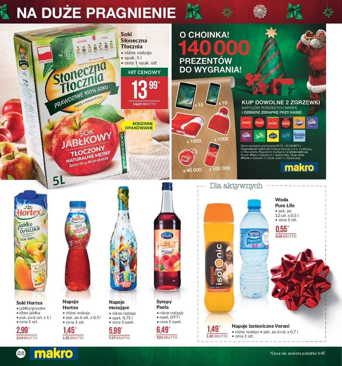 Gazetka promocyjna MAKRO do 04/12/2017 str.28