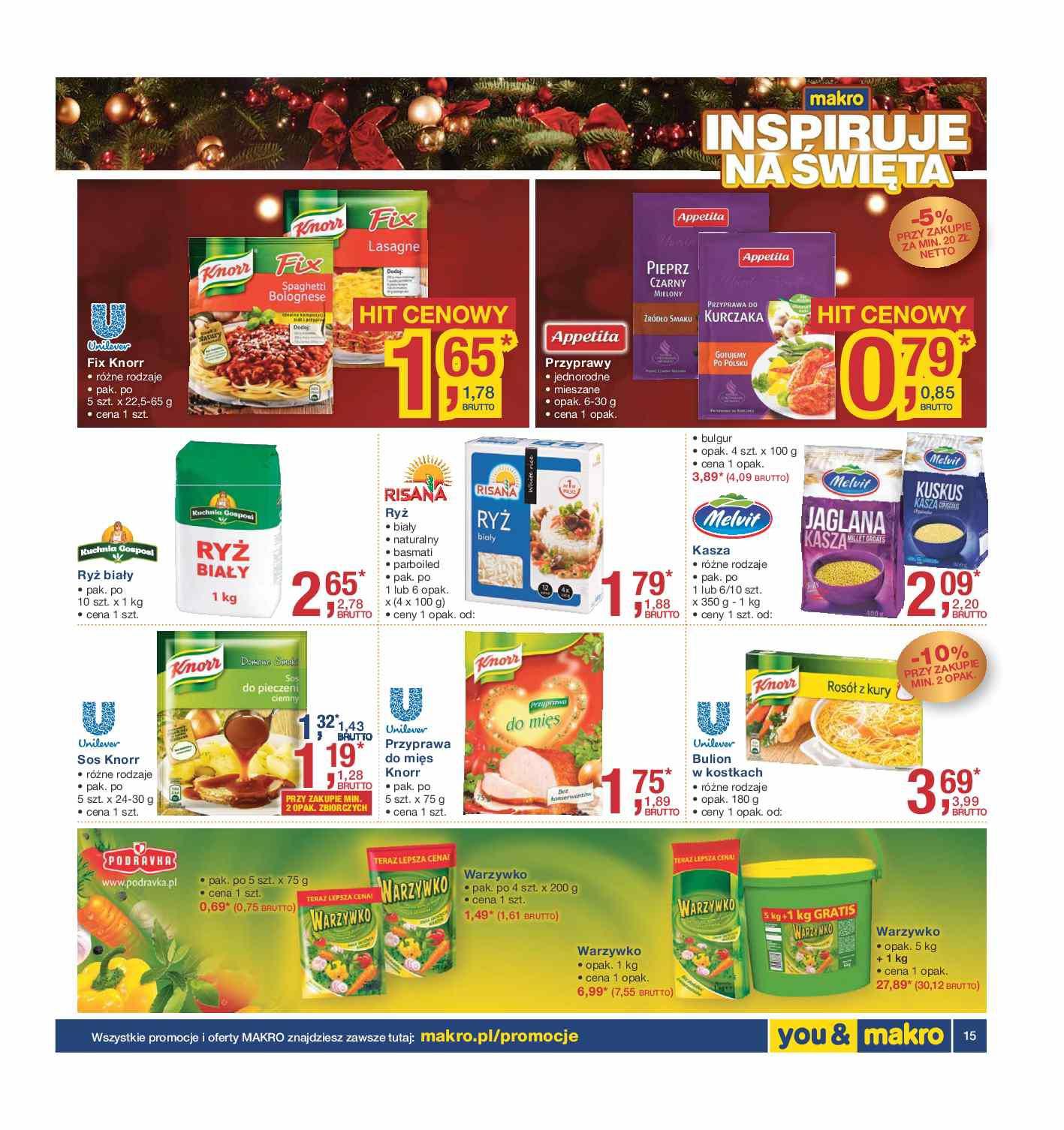 Gazetka promocyjna MAKRO do 23/11/2015 str.15