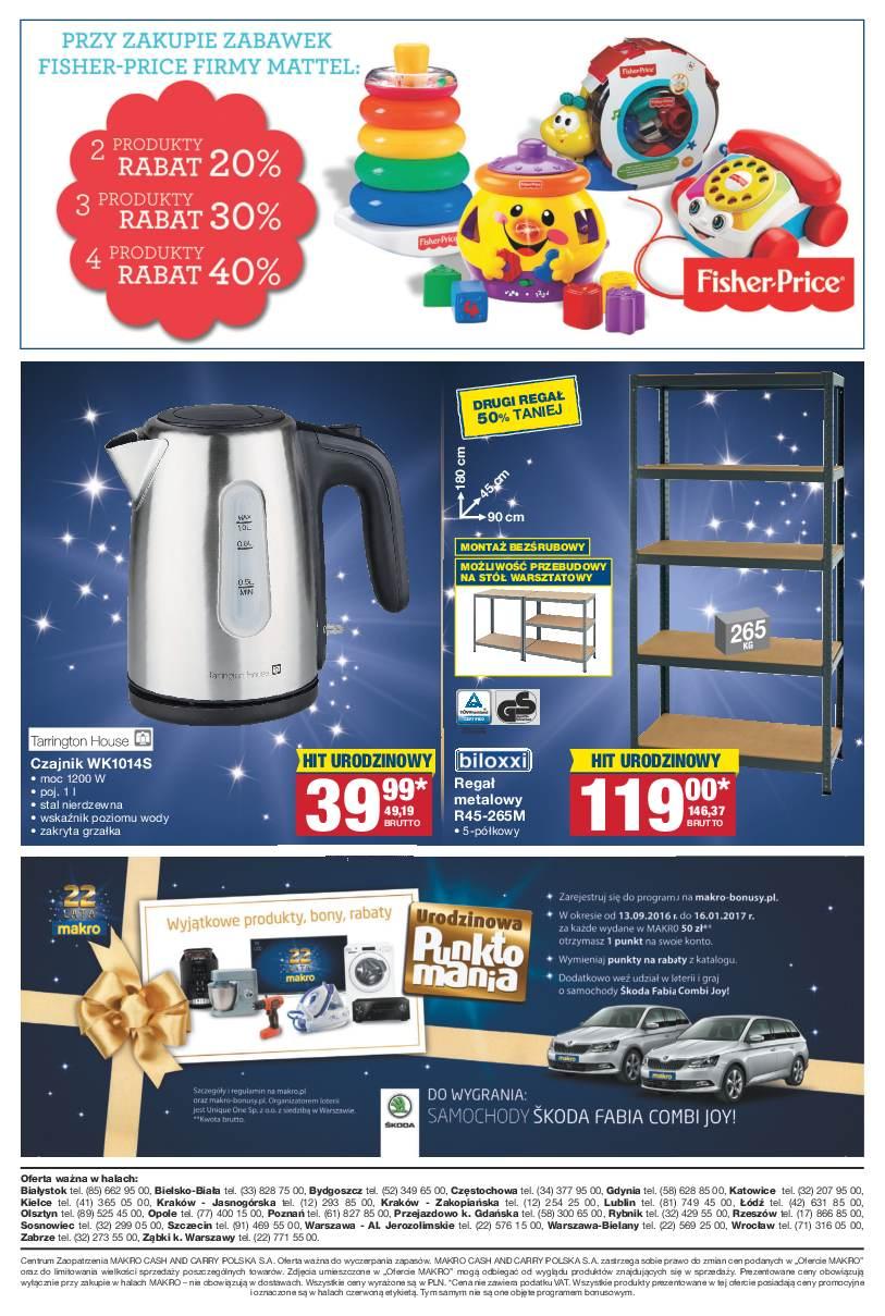 Gazetka promocyjna MAKRO do 26/09/2016 str.32