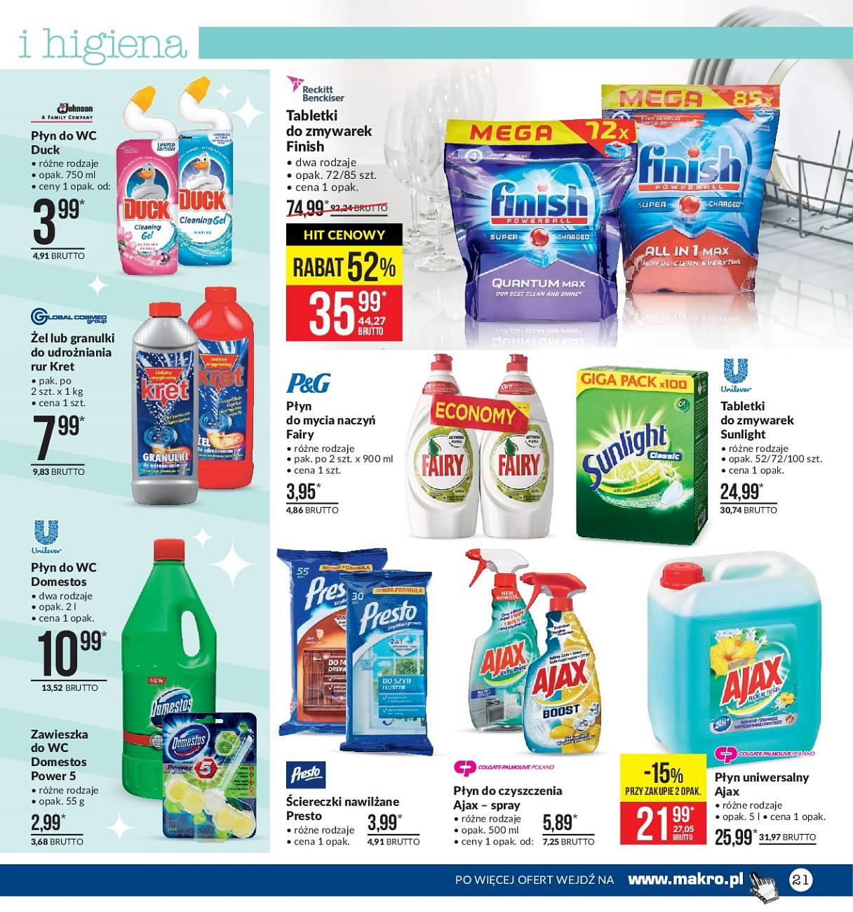 Gazetka promocyjna MAKRO do 27/08/2018 str.21