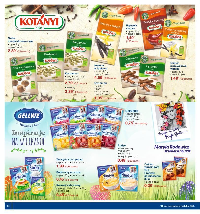 Gazetka promocyjna MAKRO do 28/03/2016 str.14