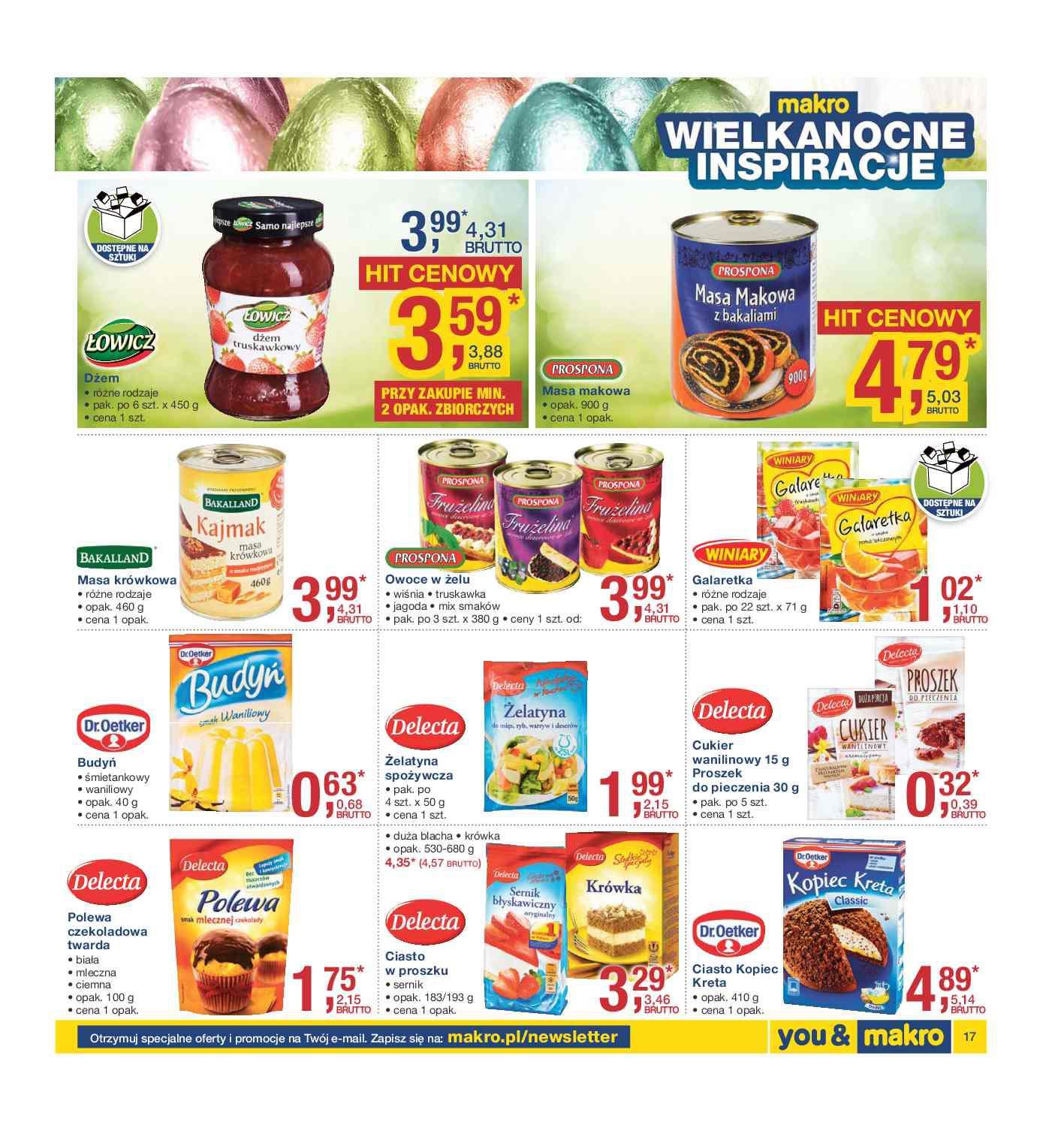 Gazetka promocyjna MAKRO do 28/03/2016 str.17