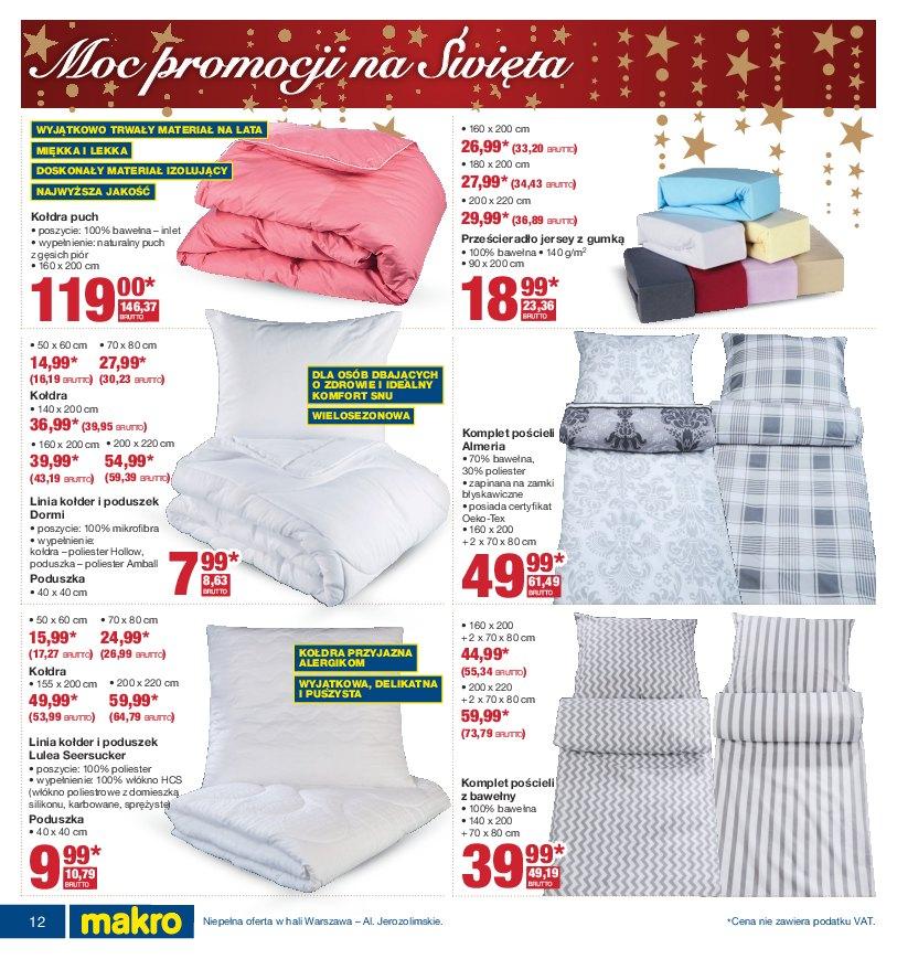 Gazetka promocyjna MAKRO do 24/12/2016 str.12