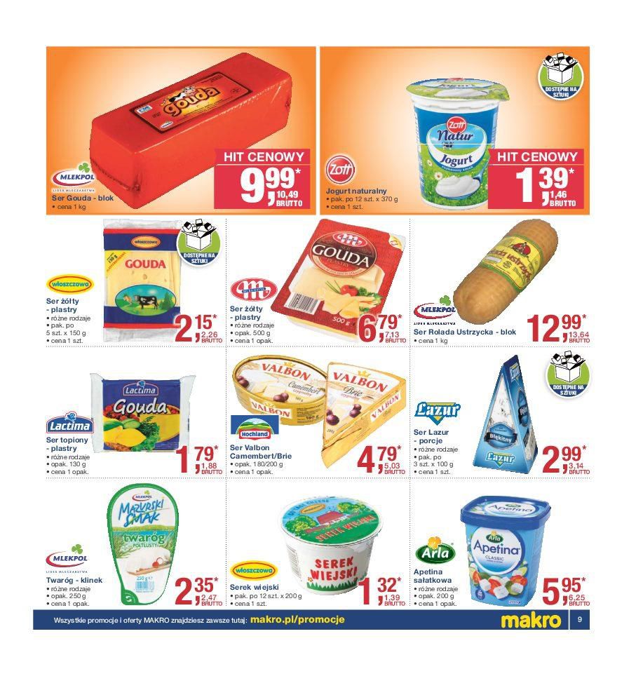 Gazetka promocyjna MAKRO do 11/04/2016 str.9