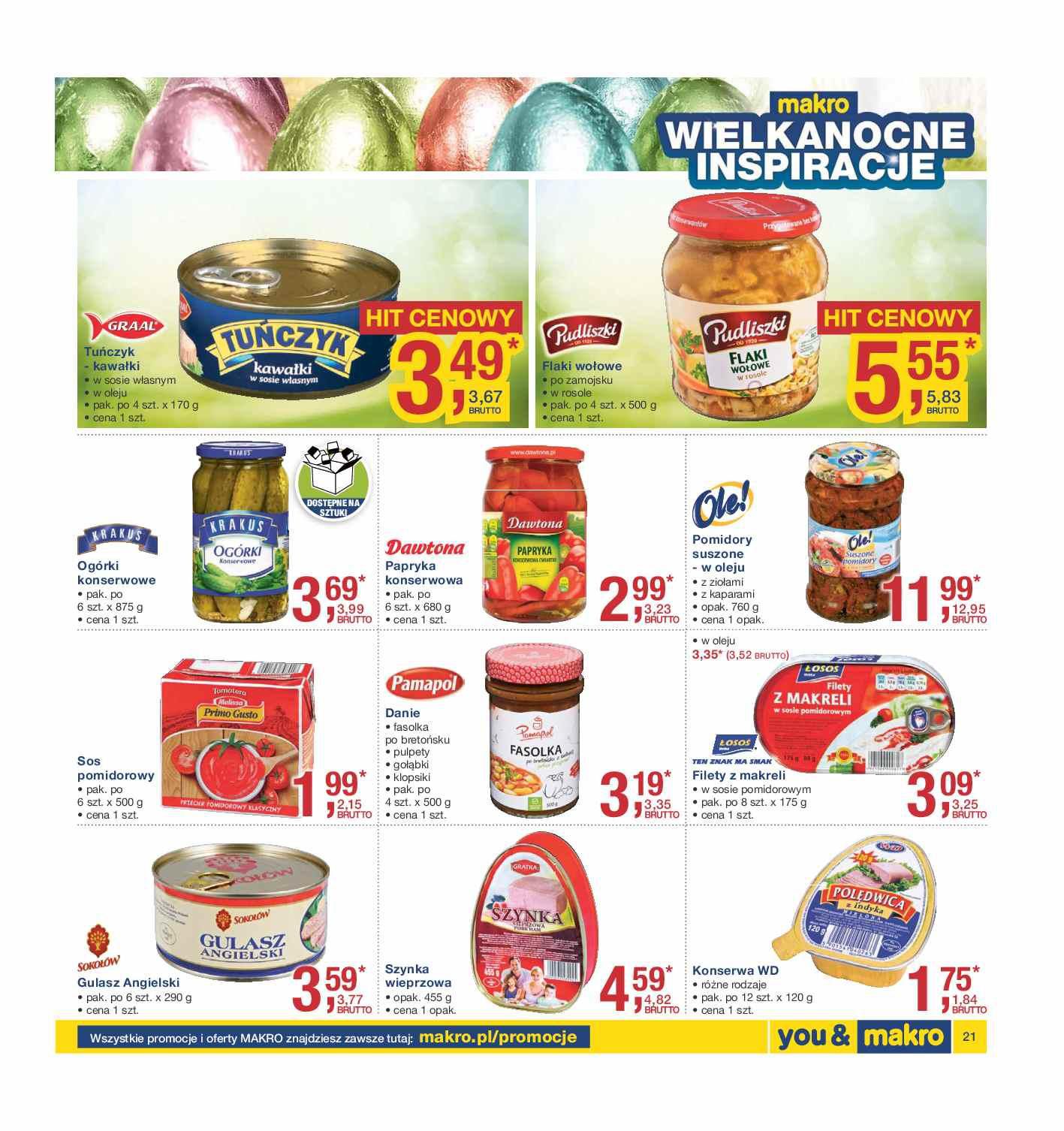 Gazetka promocyjna MAKRO do 28/03/2016 str.21