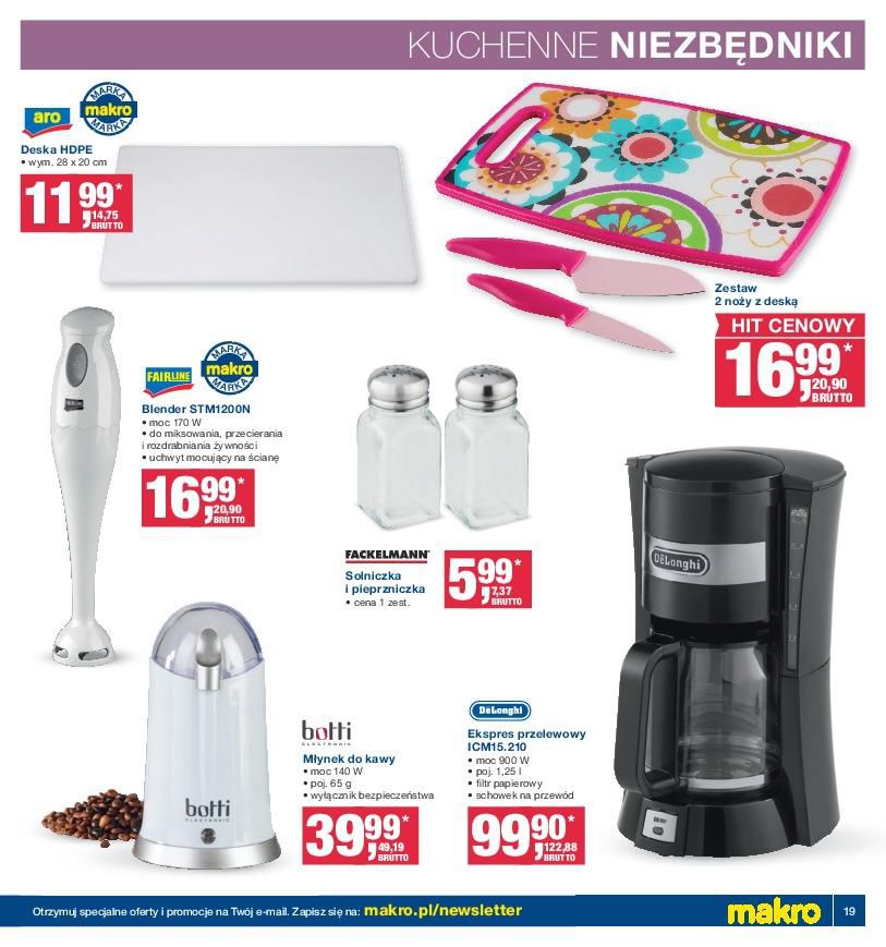 Gazetka promocyjna MAKRO do 09/05/2016 str.19