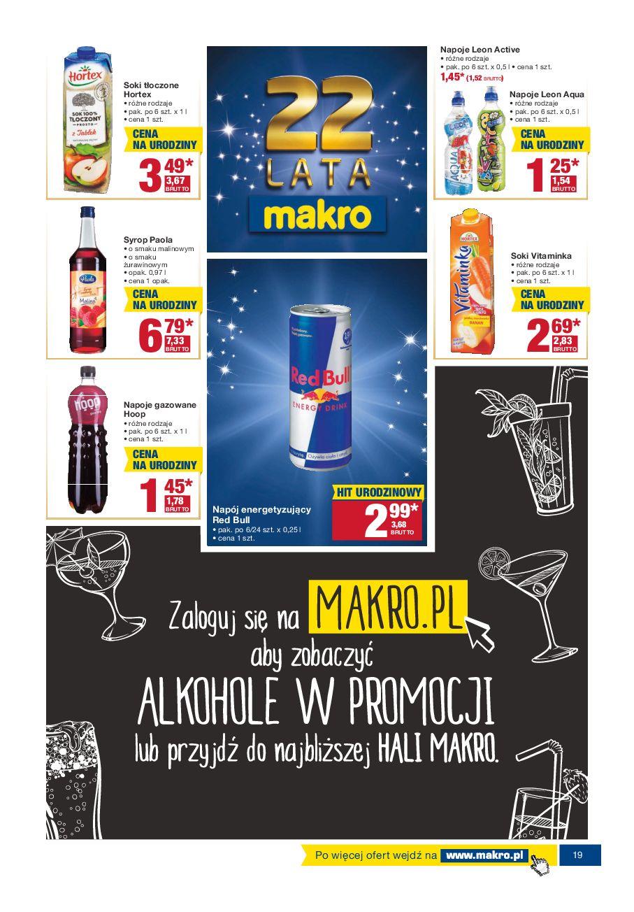 Gazetka promocyjna MAKRO do 24/10/2016 str.19