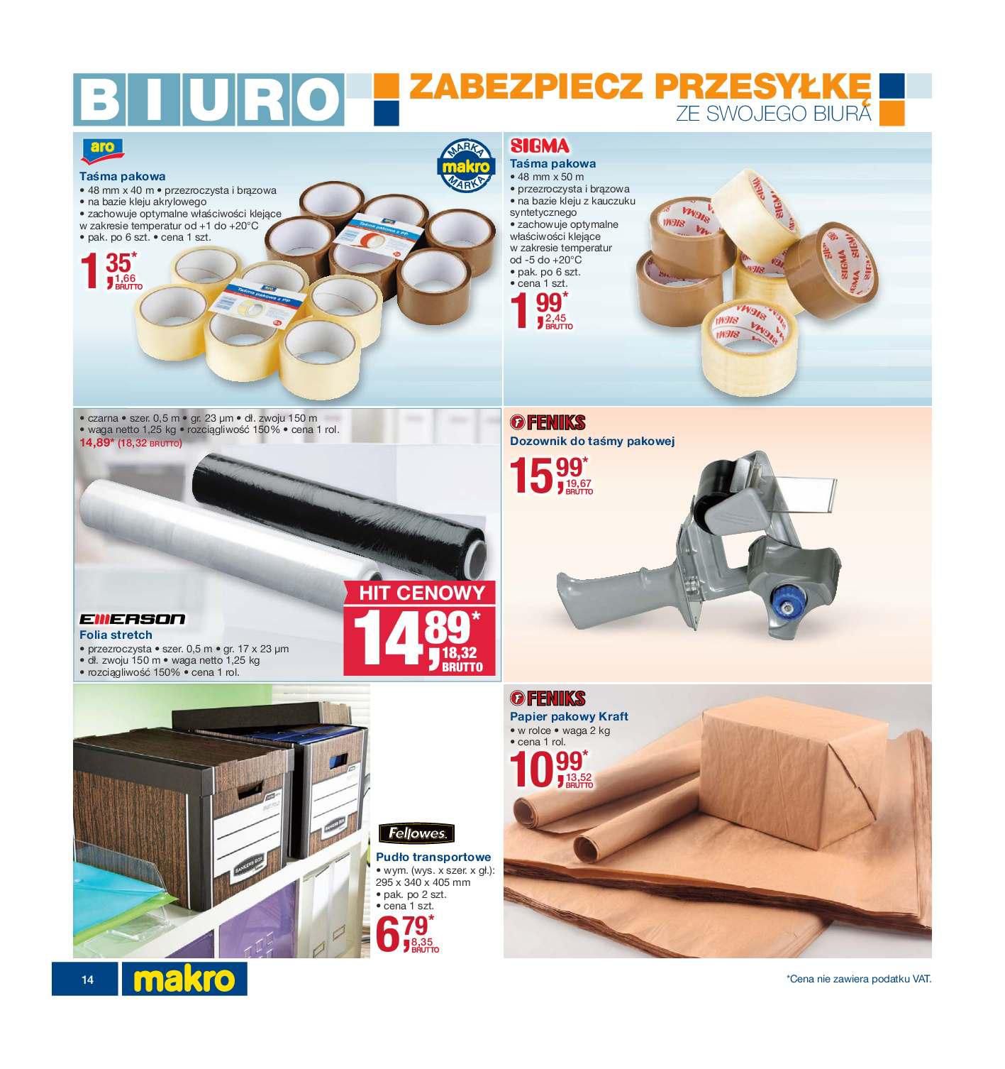 Gazetka promocyjna MAKRO do 23/05/2016 str.14