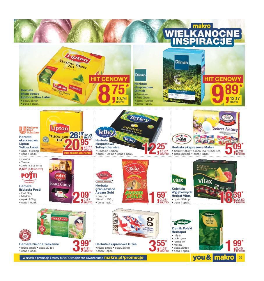 Gazetka promocyjna MAKRO do 14/03/2016 str.33