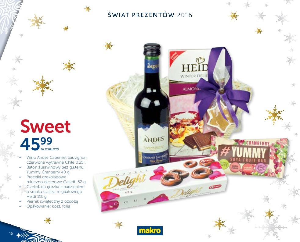 Gazetka promocyjna MAKRO do 24/12/2016 str.16