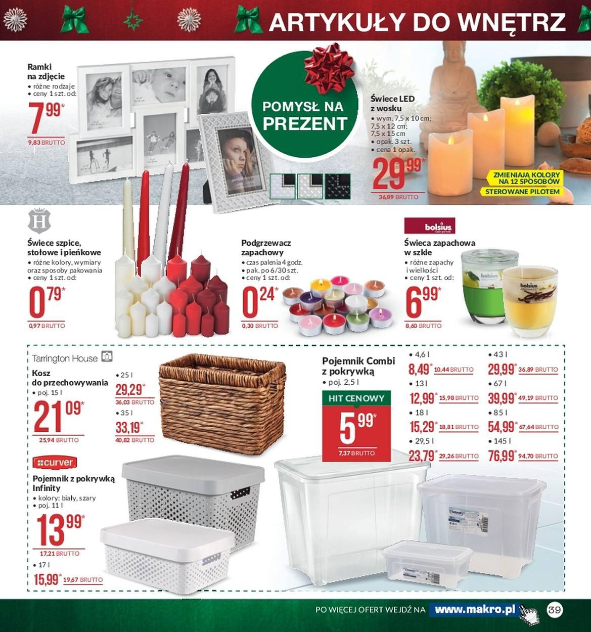 Gazetka promocyjna MAKRO do 24/12/2017 str.39