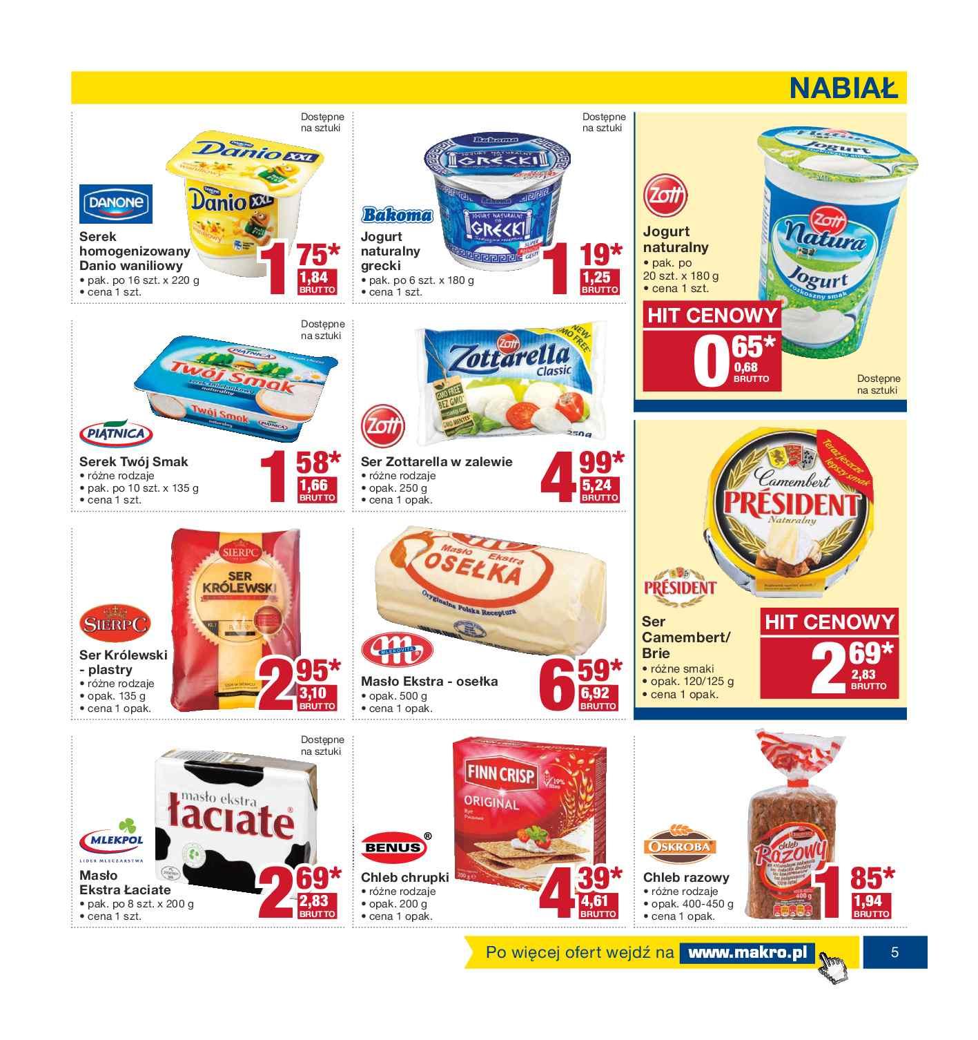 Gazetka promocyjna MAKRO do 18/07/2016 str.5