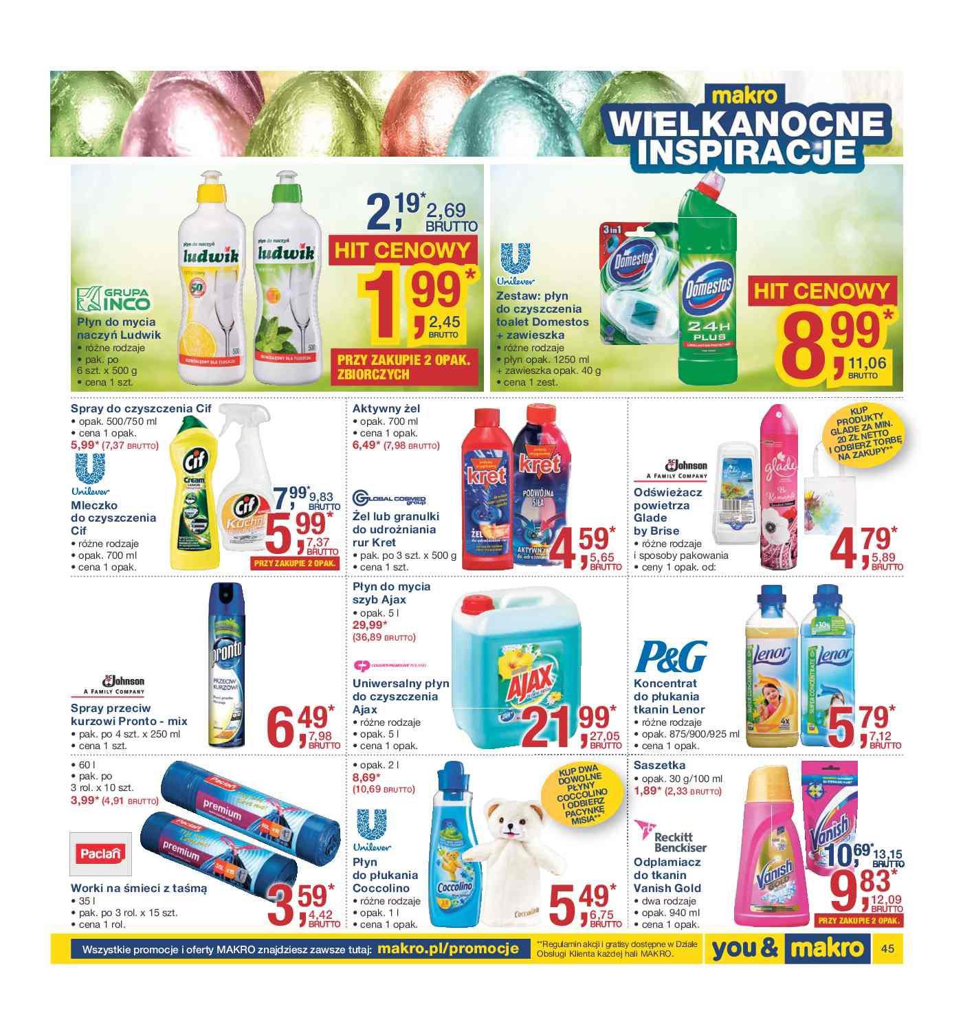 Gazetka promocyjna MAKRO do 28/03/2016 str.45