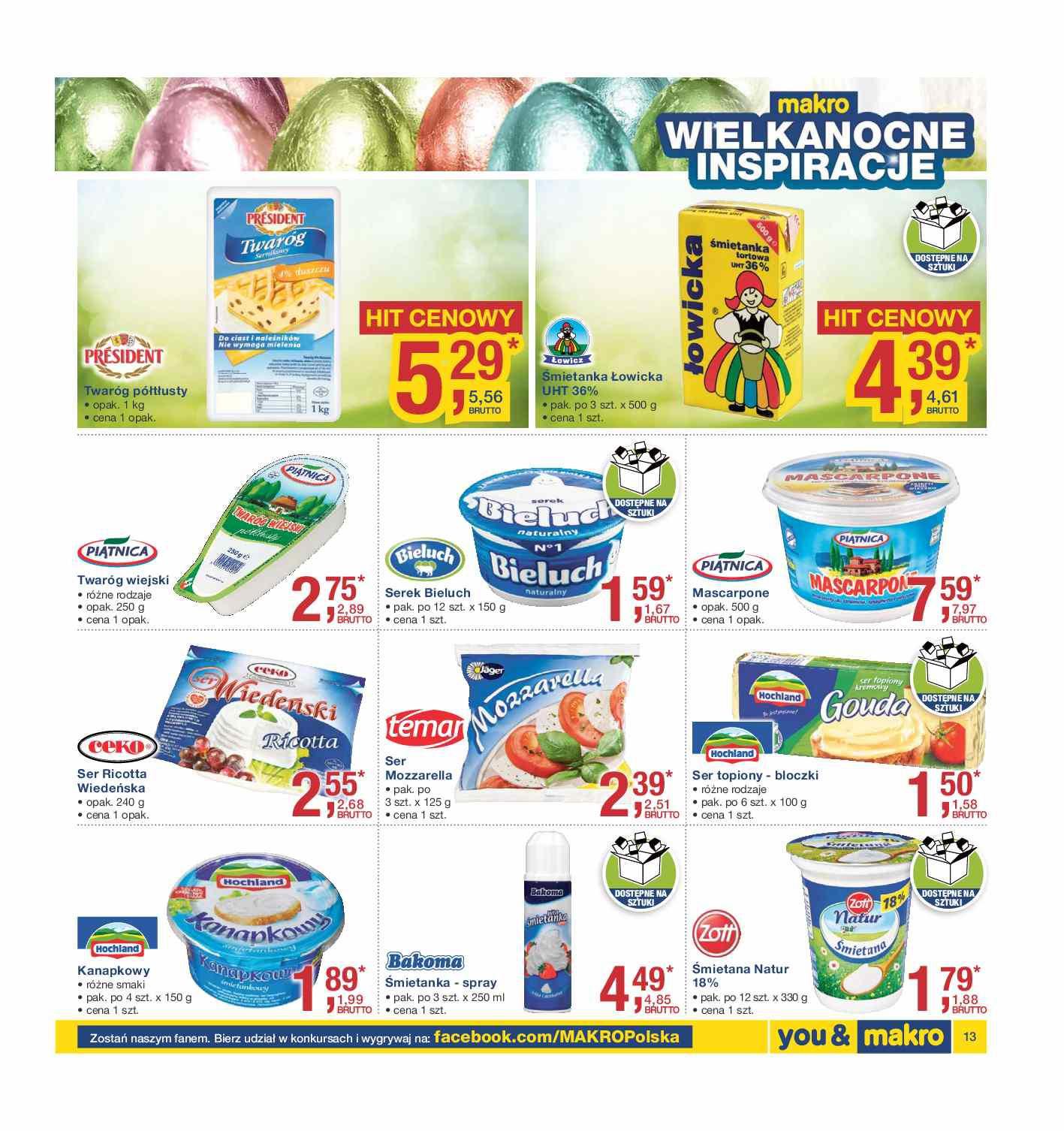 Gazetka promocyjna MAKRO do 28/03/2016 str.13