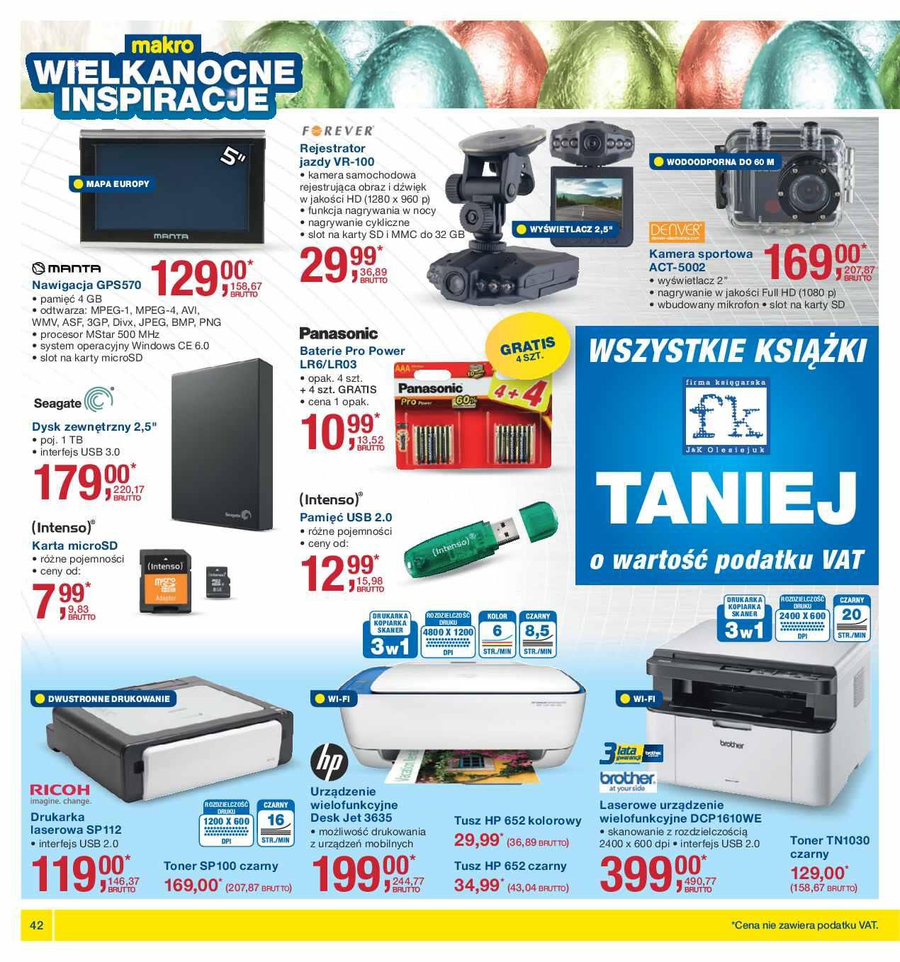 Gazetka promocyjna MAKRO do 28/03/2016 str.42