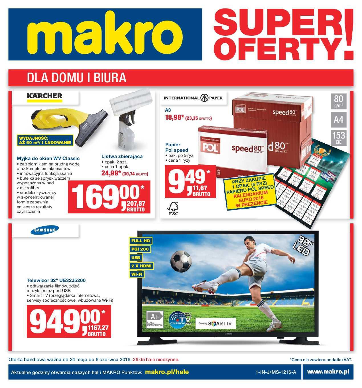 Gazetka promocyjna MAKRO do 06/06/2016 str.0