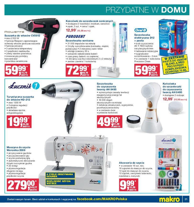 Gazetka promocyjna MAKRO do 09/05/2016 str.21