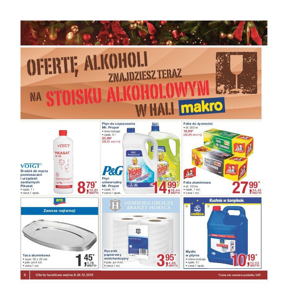 Gazetka promocyjna MAKRO do 24/12/2015 str.8