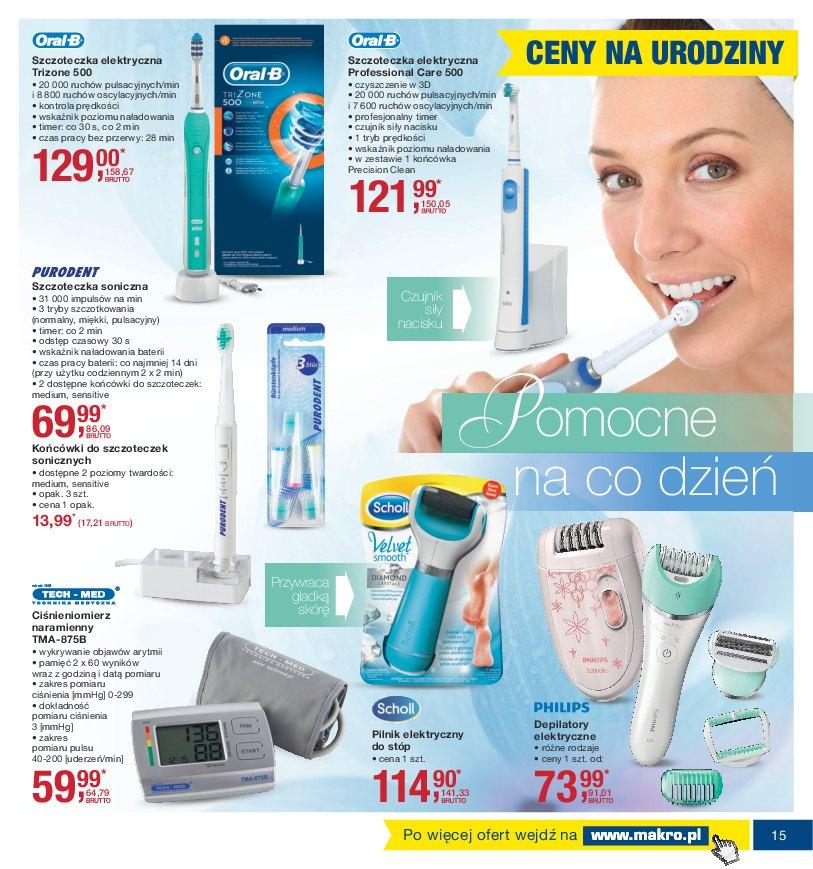 Gazetka promocyjna MAKRO do 26/09/2016 str.15