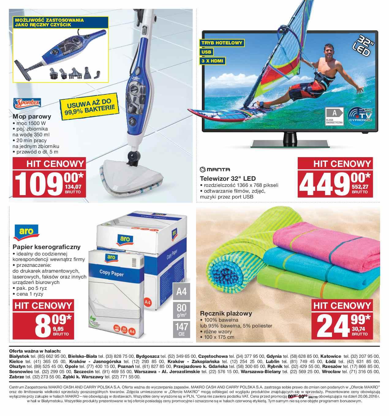 Gazetka promocyjna MAKRO do 18/07/2016 str.32