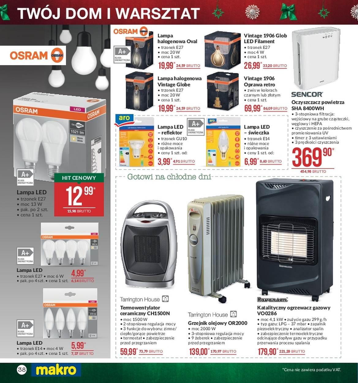 Gazetka promocyjna MAKRO do 20/11/2017 str.38