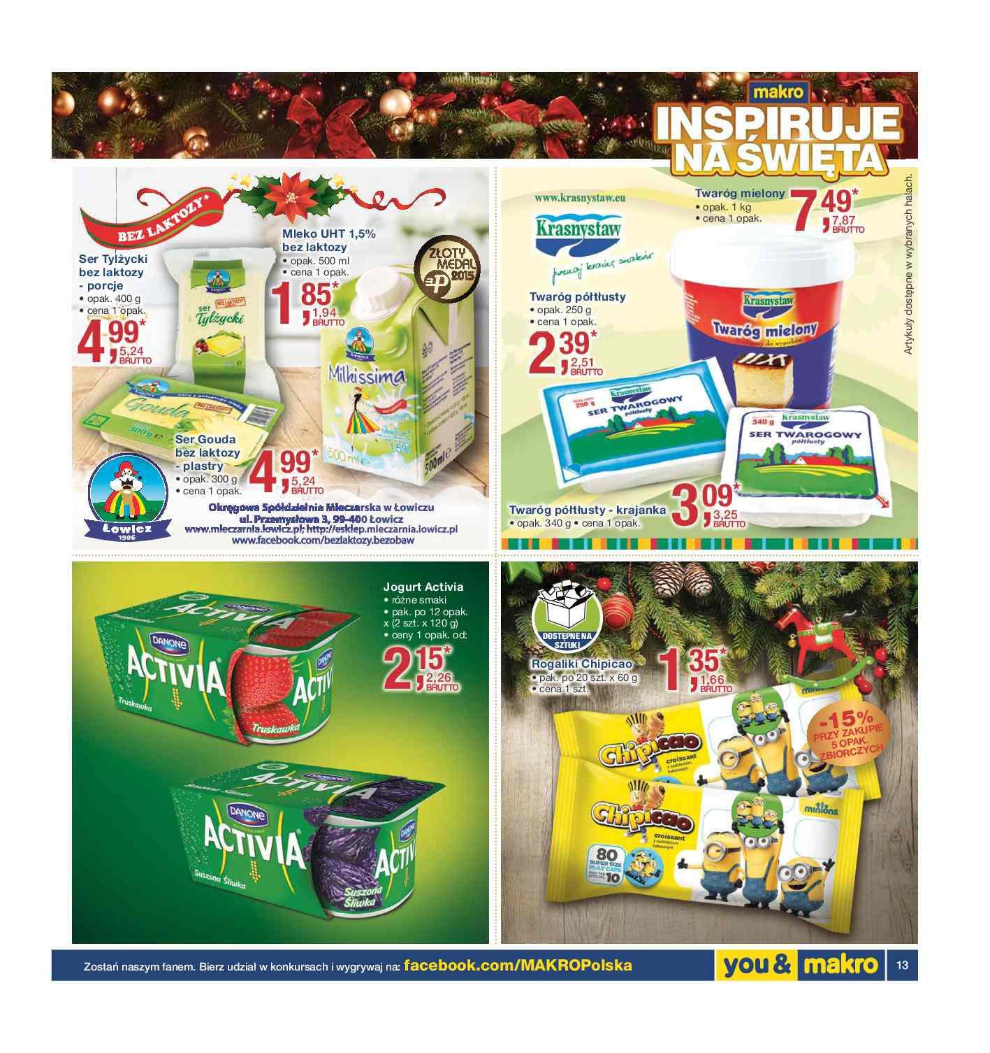 Gazetka promocyjna MAKRO do 07/12/2015 str.13