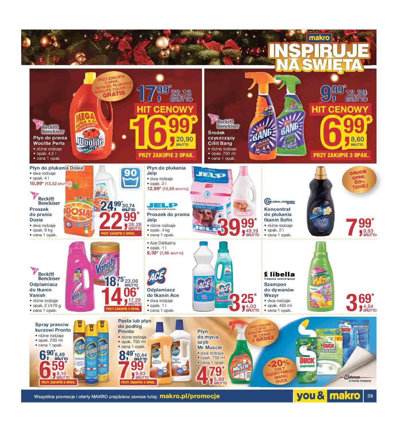 Gazetka promocyjna MAKRO do 07/12/2015 str.39