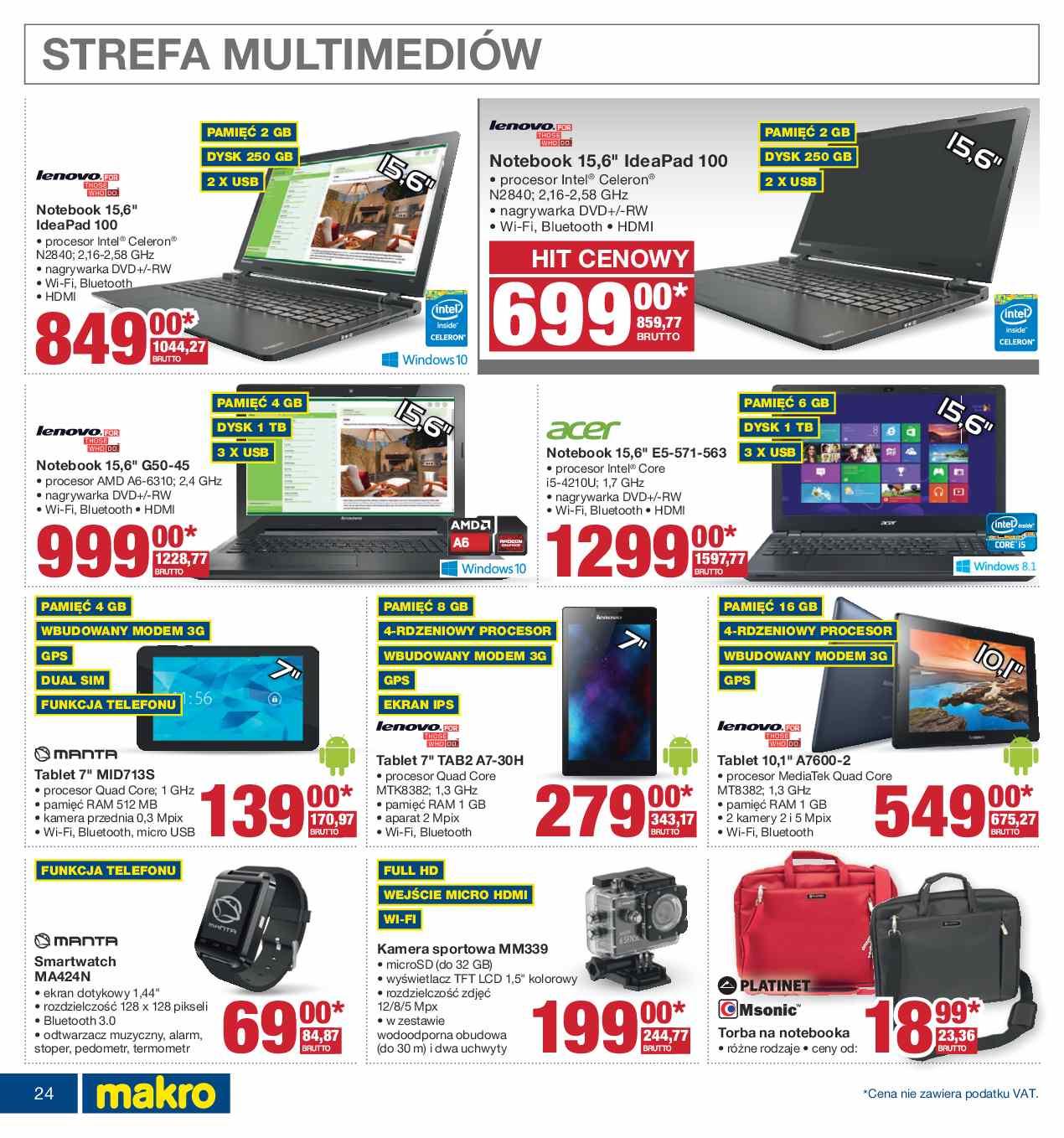 Gazetka promocyjna MAKRO do 01/08/2016 str.24