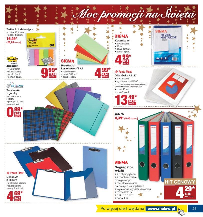 Gazetka promocyjna MAKRO do 21/11/2016 str.25