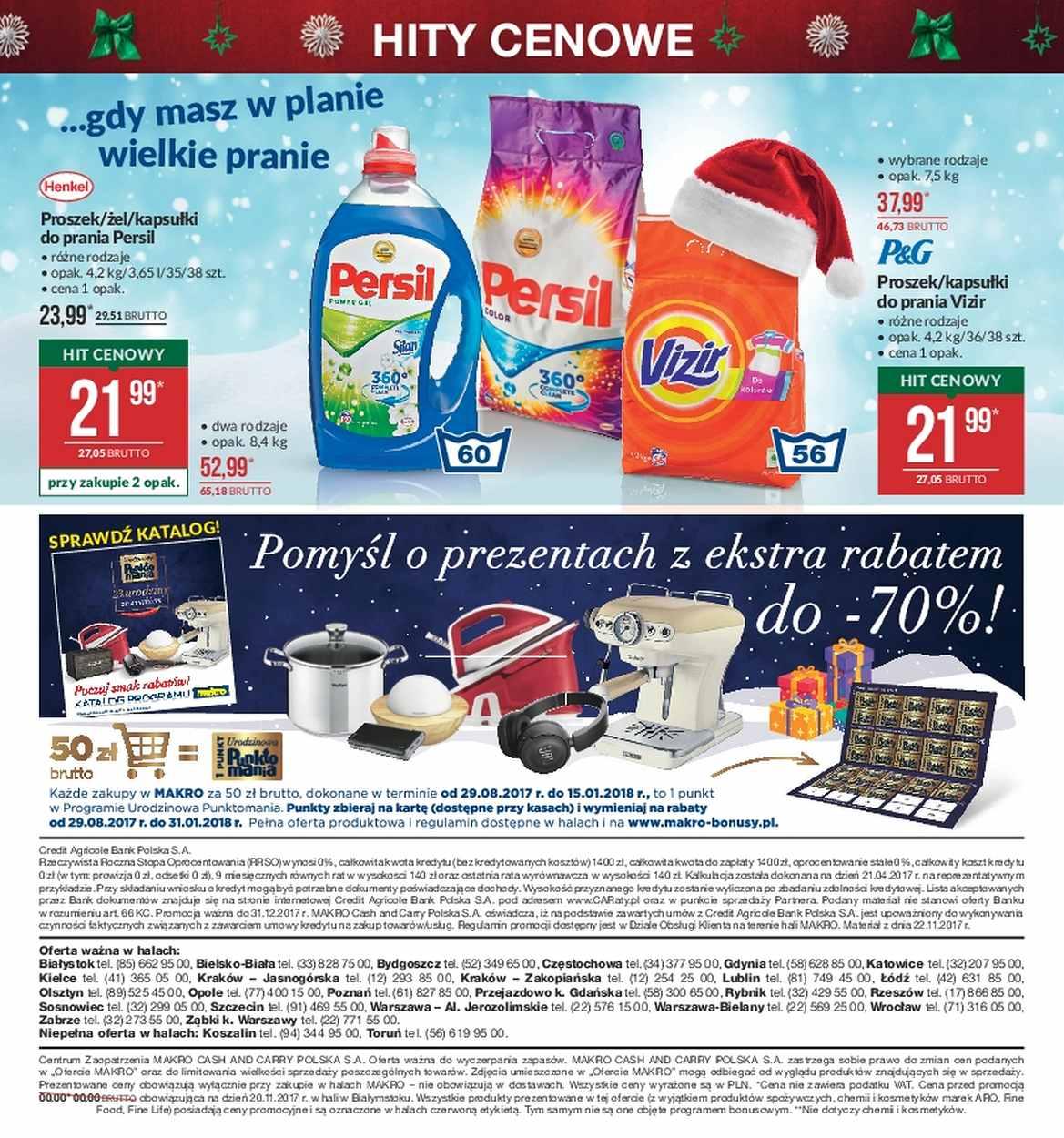 Gazetka promocyjna MAKRO do 24/12/2017 str.70