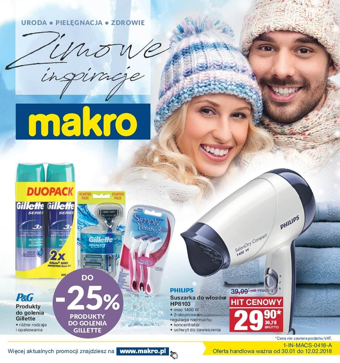 Gazetka promocyjna MAKRO do 12/02/2018 str.0