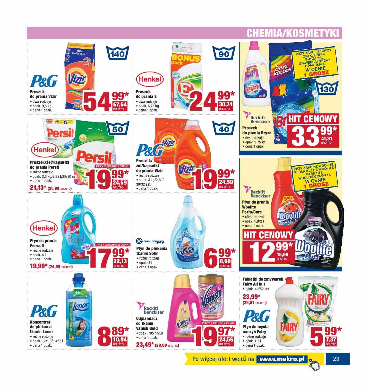 Gazetka promocyjna MAKRO do 23/05/2016 str.23