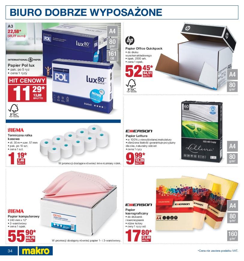 Gazetka promocyjna MAKRO do 27/03/2017 str.34