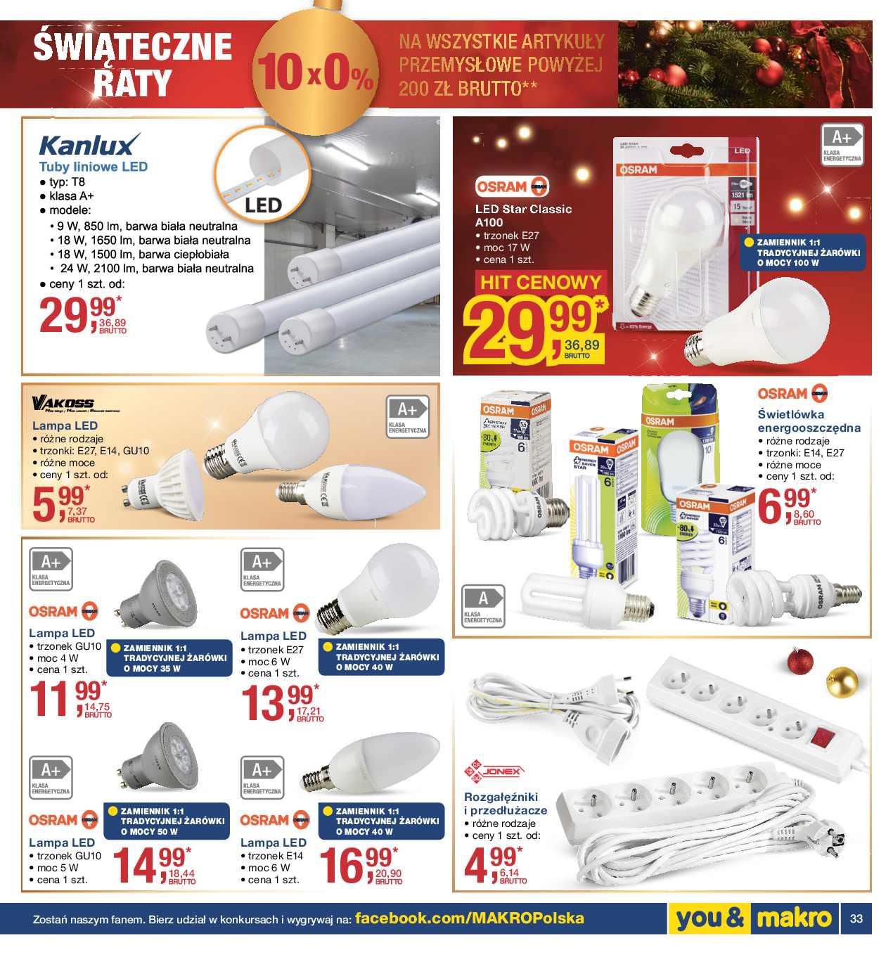 Gazetka promocyjna MAKRO do 07/12/2015 str.33