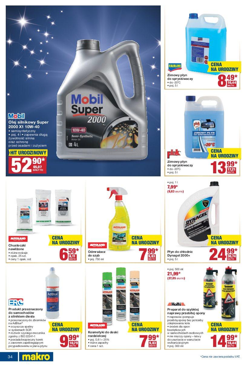 Gazetka promocyjna MAKRO do 10/10/2016 str.34