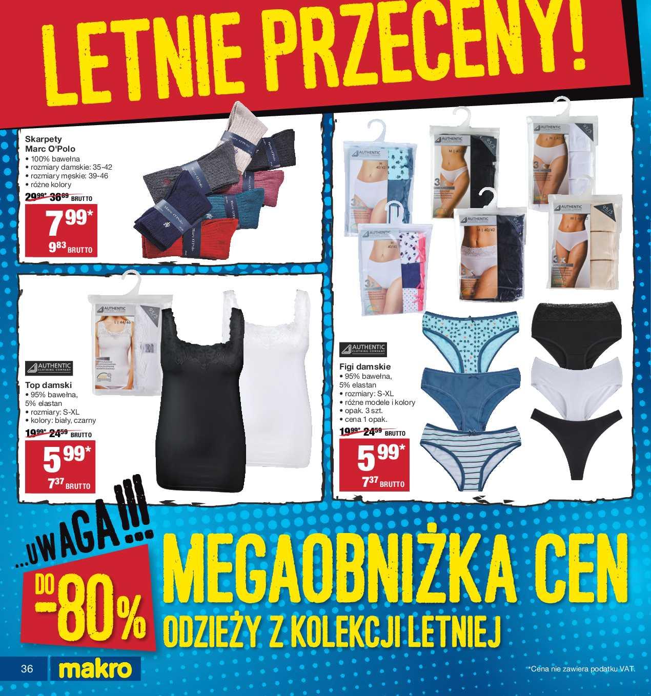 Gazetka promocyjna MAKRO do 15/08/2016 str.36