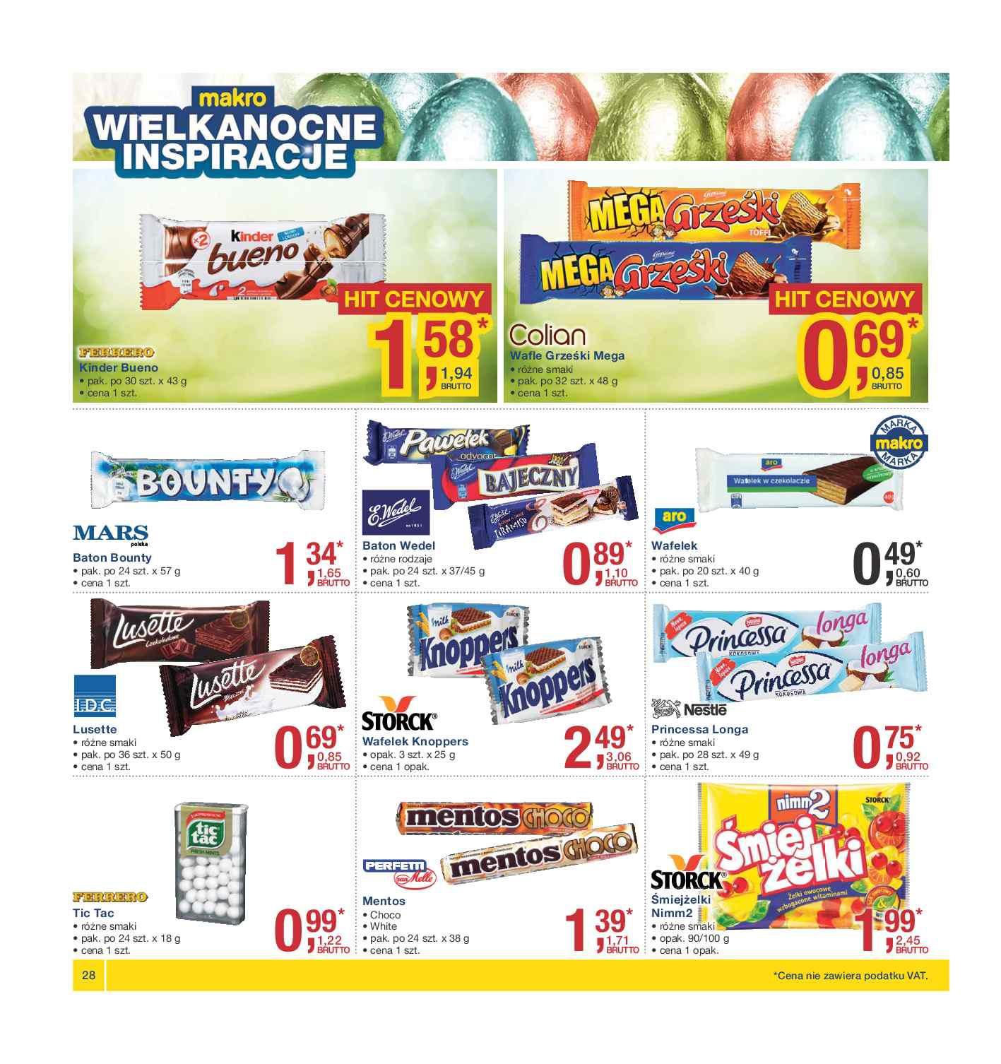 Gazetka promocyjna MAKRO do 28/03/2016 str.28