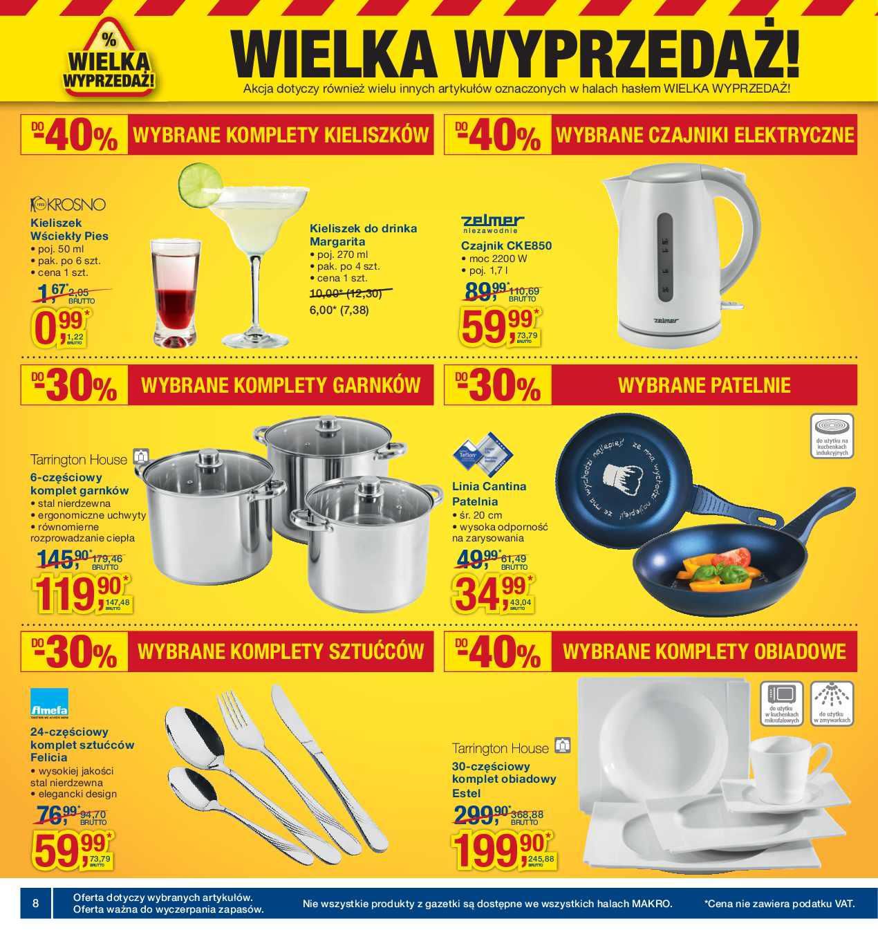 Gazetka promocyjna MAKRO do 18/01/2016 str.8