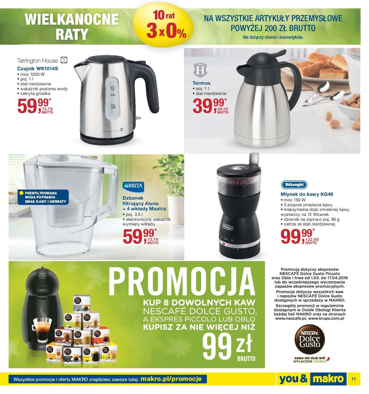 Gazetka promocyjna MAKRO do 28/03/2016 str.11