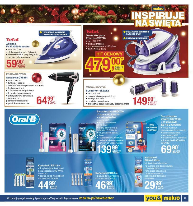 Gazetka promocyjna MAKRO do 24/12/2015 str.19