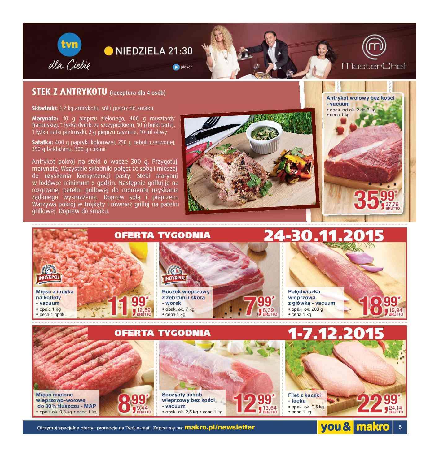 Gazetka promocyjna MAKRO do 07/12/2015 str.5