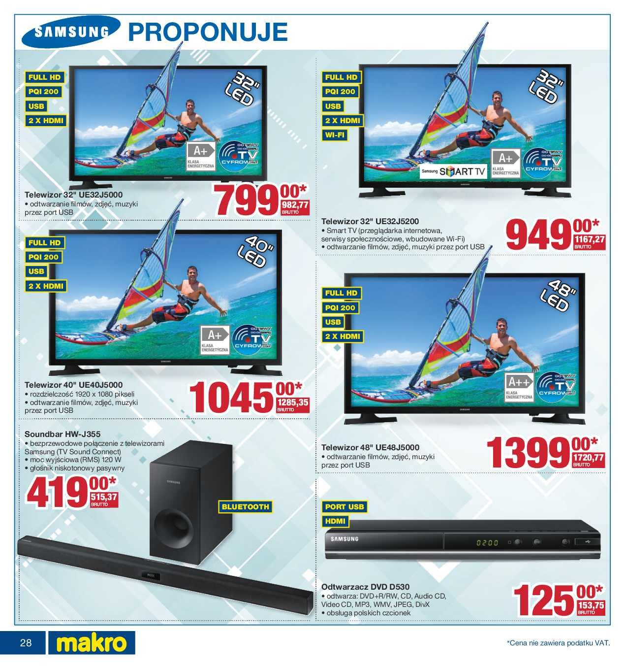 Gazetka promocyjna MAKRO do 18/07/2016 str.28