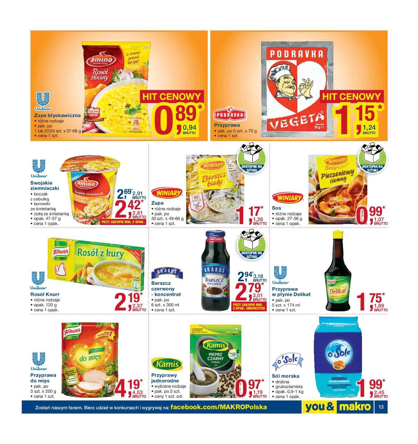 Gazetka promocyjna MAKRO do 01/02/2016 str.13